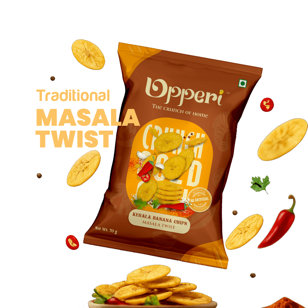 thumbnails - Upperi Masala Twist Kerala Banana Chips 70g