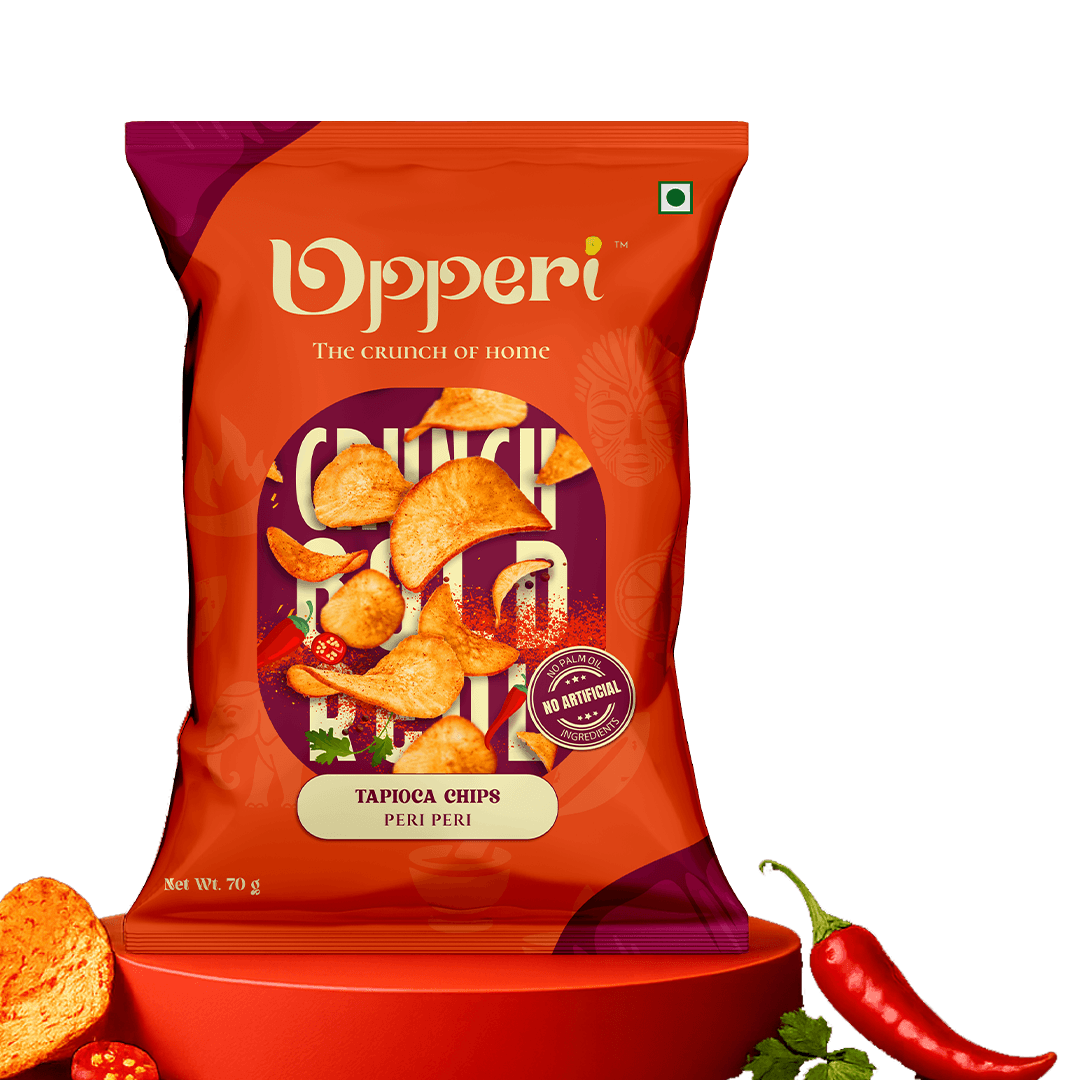 thumbnails - Upperi Peri Peri Tapioca Chips 70g