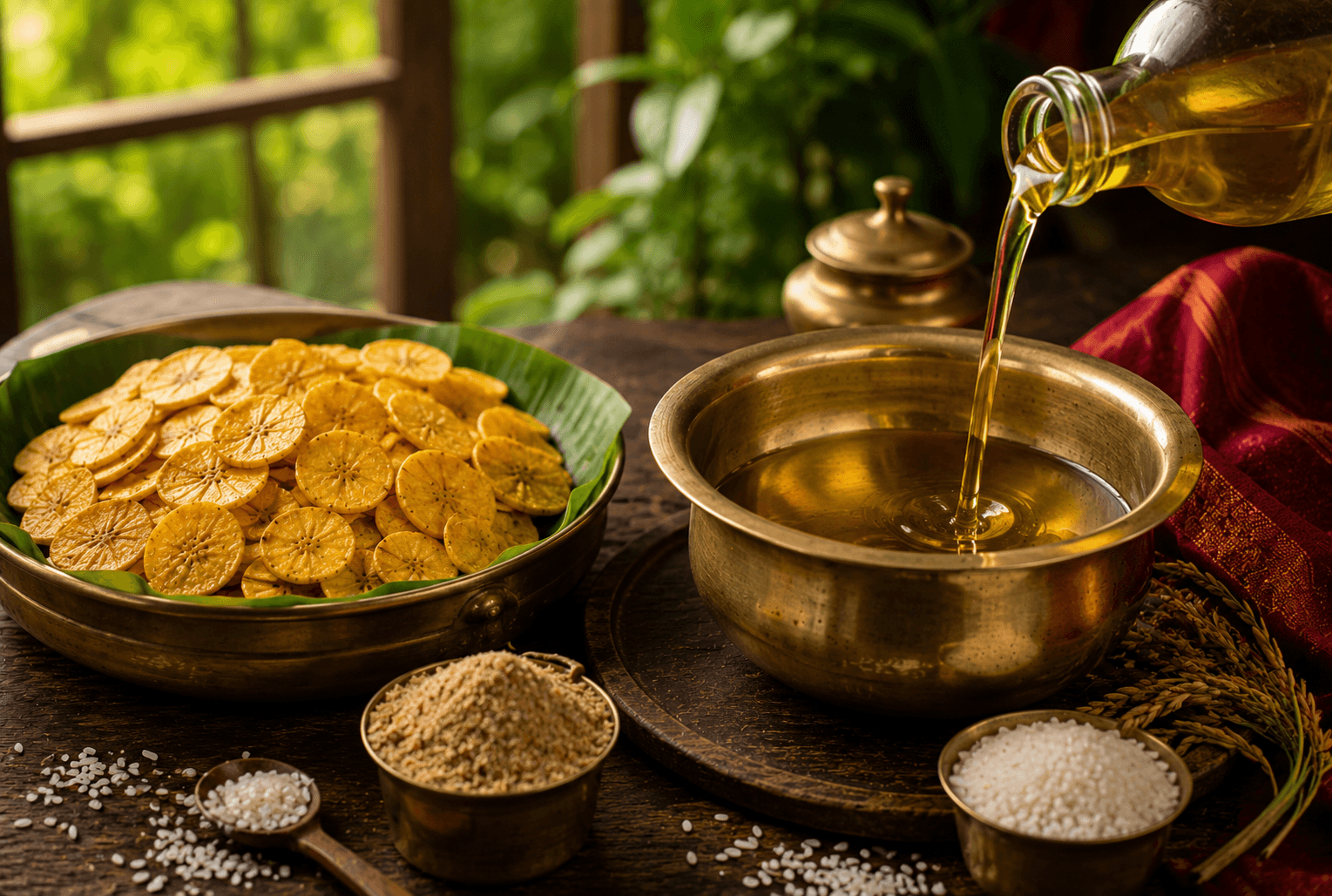 Rice Bran Oil vs Palm Oil: Why Upperi Chose Rice Bran for Kerala Chips